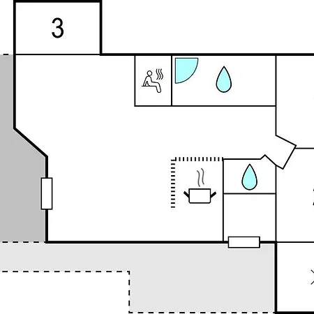 Feriehus Three-bedroom With A Fireplace 08 Hadsund